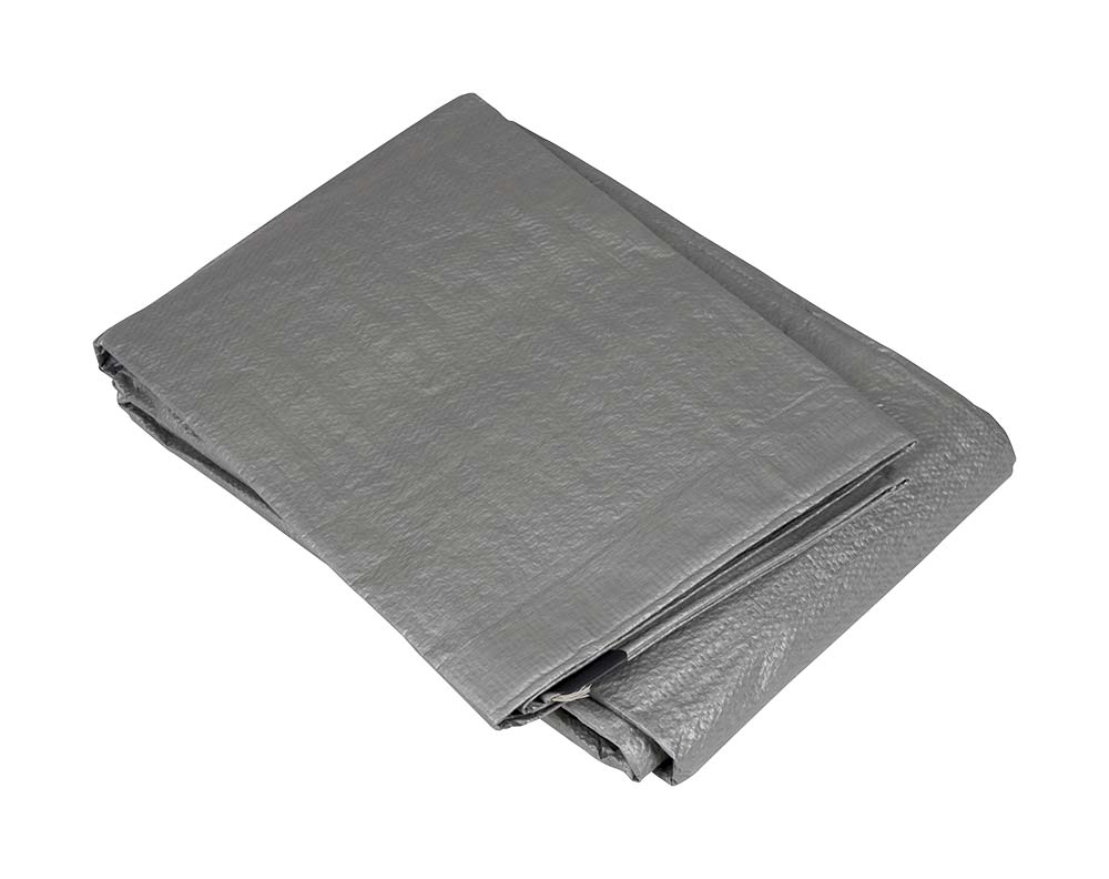 Bâche Multi-usages 4 X 5 M – Grise, Solide Et Pratique Pour Tout Protéger