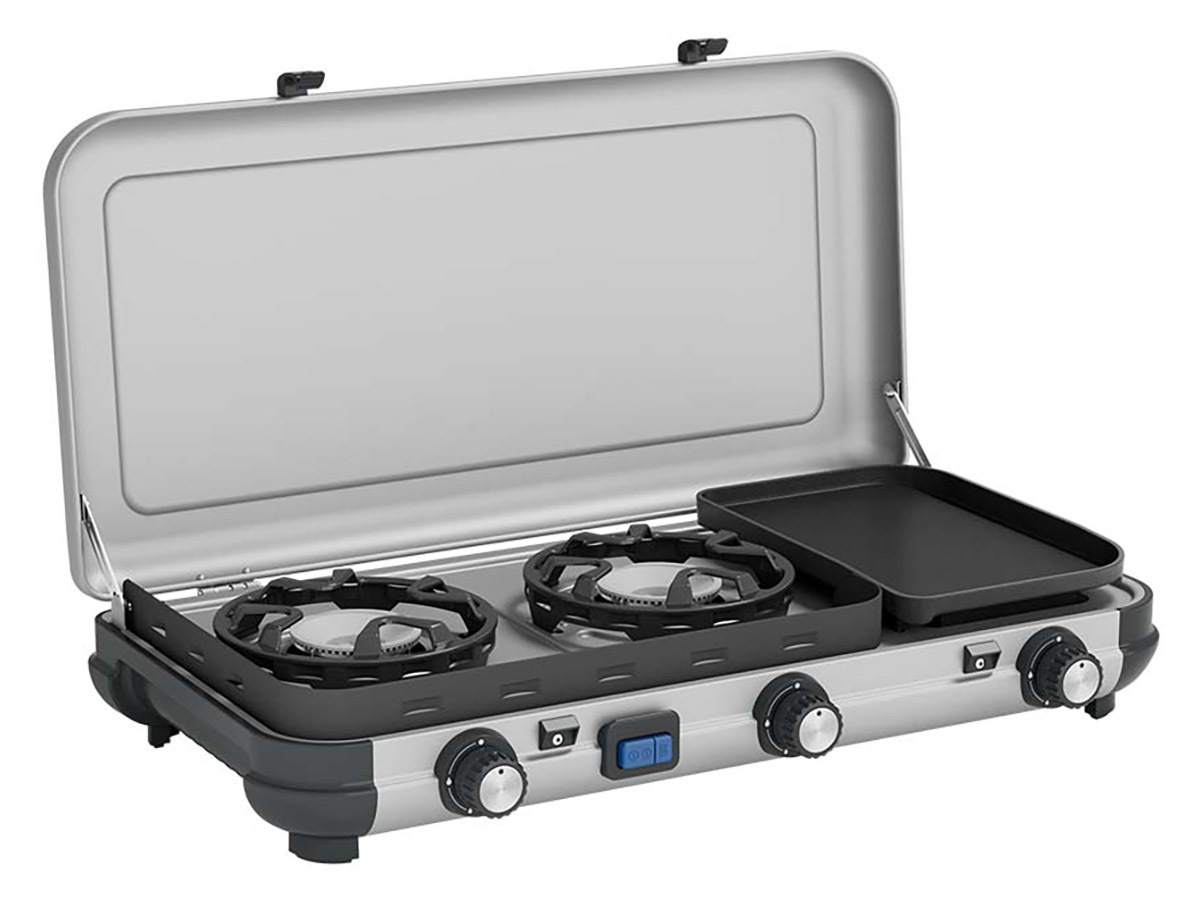 Delaiya Adaptateur Bouteille Gaz pour Caping - Cartouche avec Tuyau