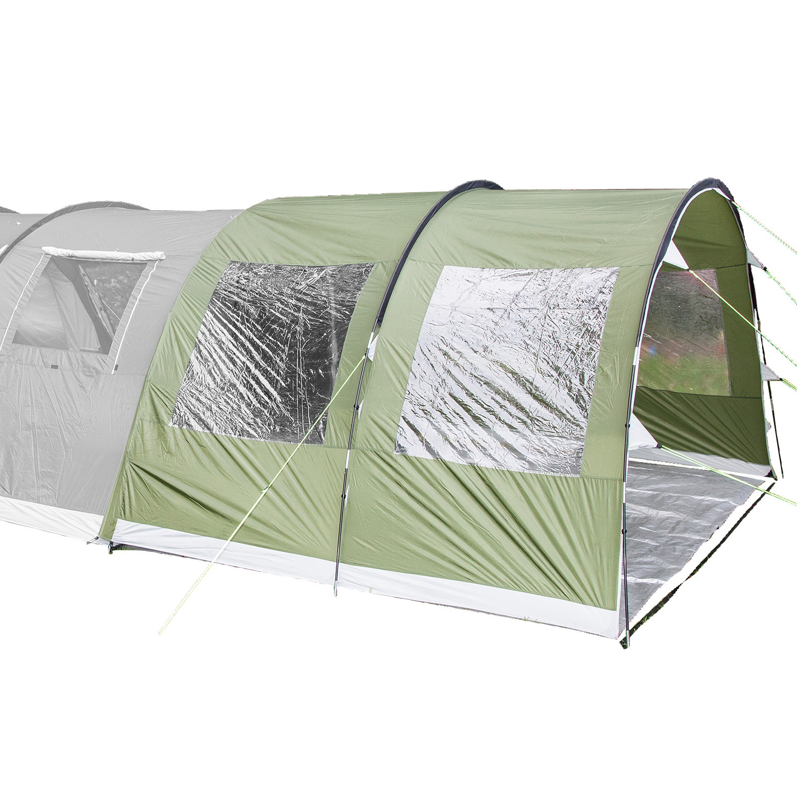 Tente Tunnel Skandika Gotland 5 Protect – 5 Personnes, Verte, Neuve Sous Emballage