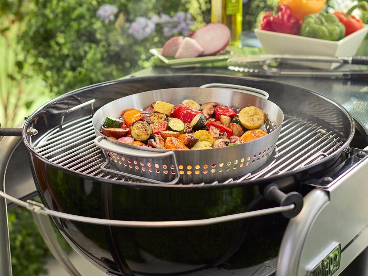 Weber Style Plat à Rôtir Volaille Infusion 6731 - Accessoire Barbecue