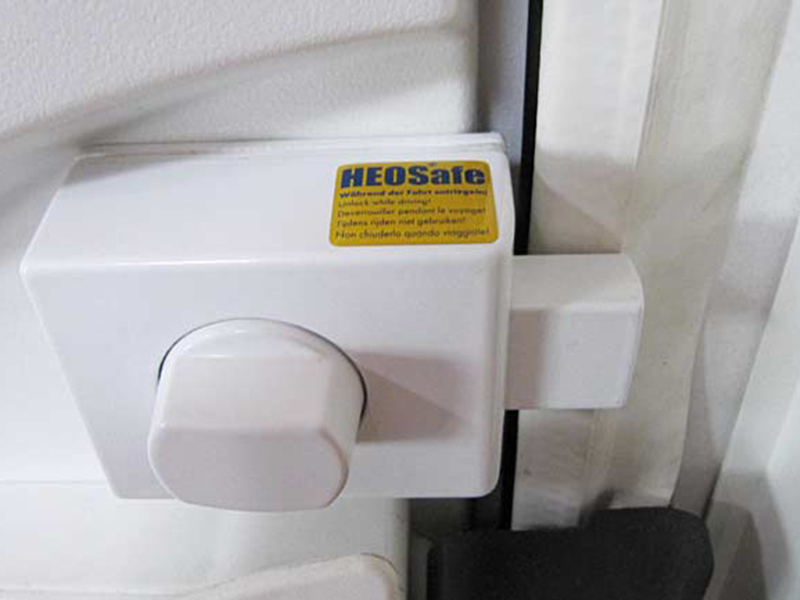 Serrure Supplémentaire HEOSafe Pour Camping-cars Carado Et Sunlight (modèle P364) - Neuve, état Impeccable, Sans Emballage D'origine