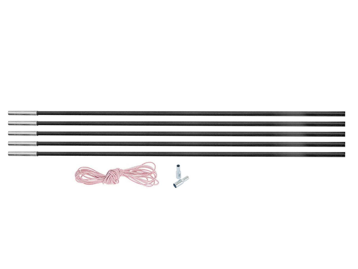 N205462-Hililand poteau de tente en fibre de verre Barres de poteau de