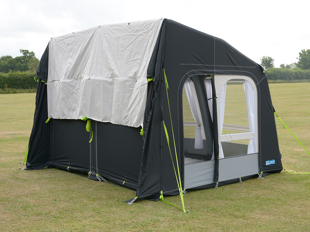 Kampa Rally Pro 330 - Tenda Da Sole Per Caravan, Materiale Weathershield Pro, Telaio Alluminio, Altezza 235-250 Cm, Anno 2019 - 2