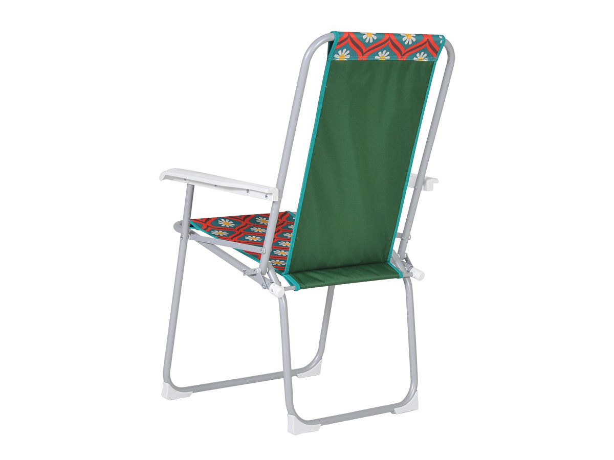 DECLIKDECO - Chaise pliante verte Estrada