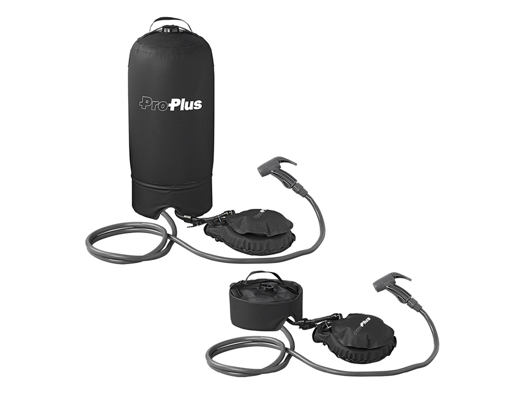 Douche de camping portable 12V avec pompe immerge - Jardin