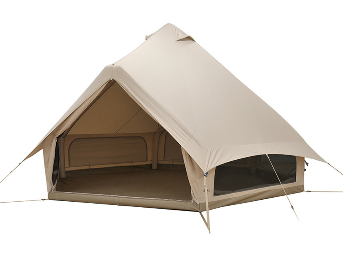 Tente Tipi MFH Outdoor 3-4 Personnes Olive – Avec Moustiquaire, Légère Et Spacieuse