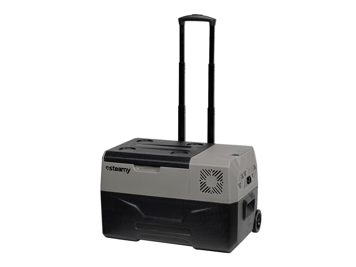 Steamy-E SECTS100 Glacière électrique à compresseur à zone unique 96 L