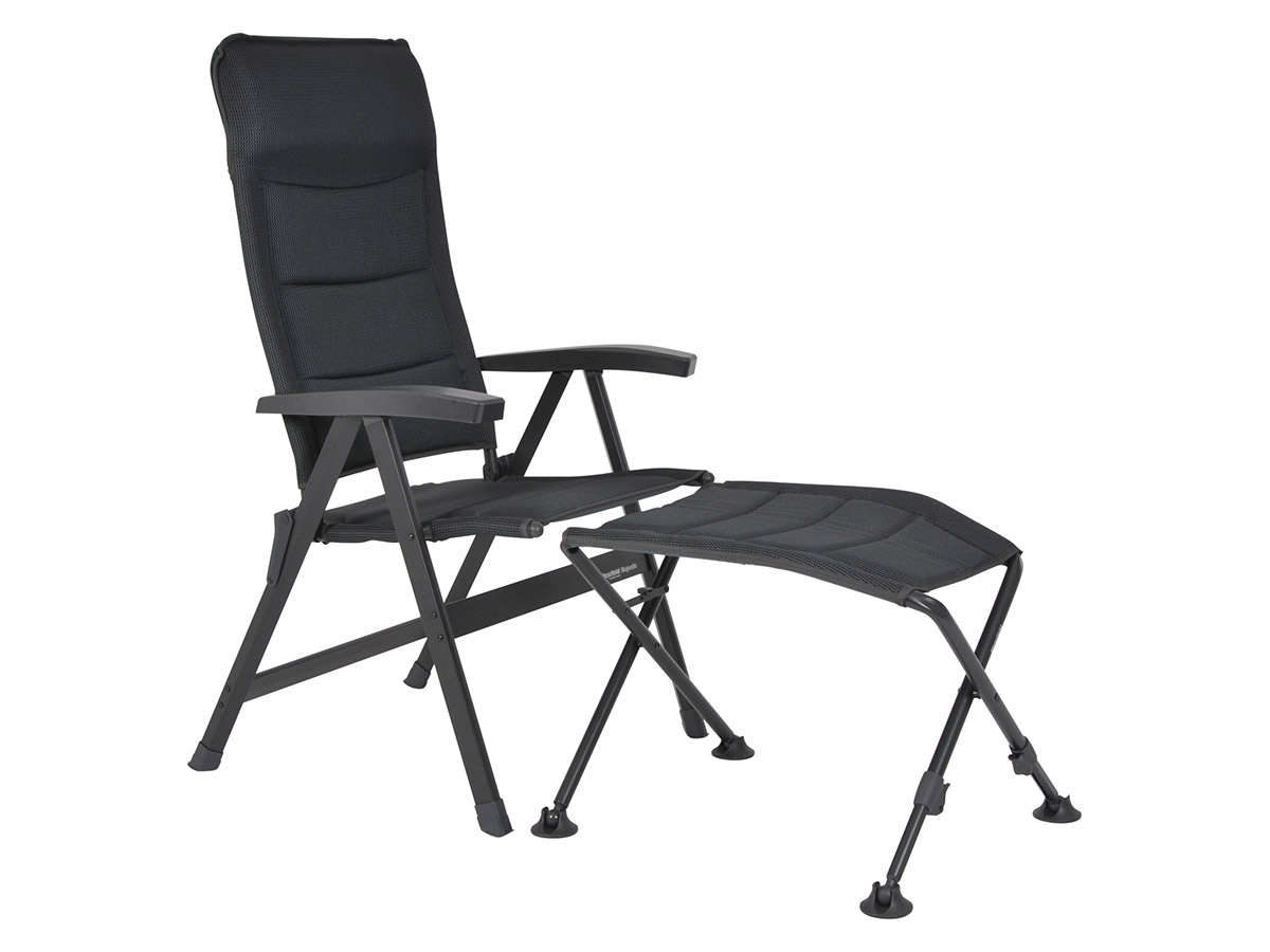 Westfield Repose-Jambes Majestic Aluminium Blanc - Accessoire Confort Pour Transat Et Mobilier Extérieur